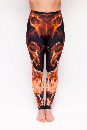 Flame leggings