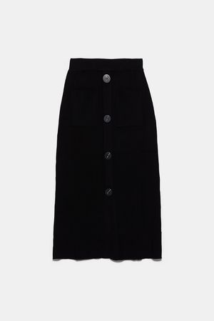MIDI SKIRT WITH BUTTONS - View All-SKIRTS-WOMAN | ZARA United States