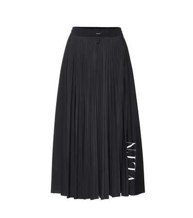 VLTN stretch jersey skirt