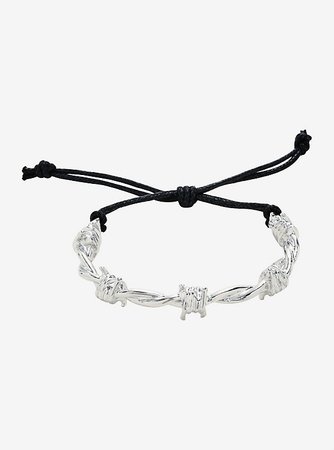 Barbed Wire Cord Bracelet
