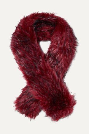 Gucci | Faux fur scarf | NET-A-PORTER.COM