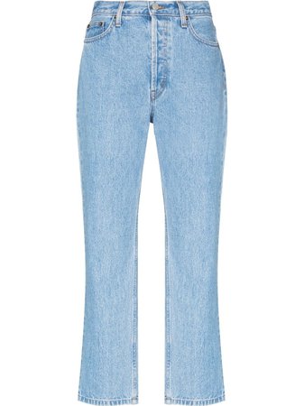 Still Here cropped wide-leg jeans