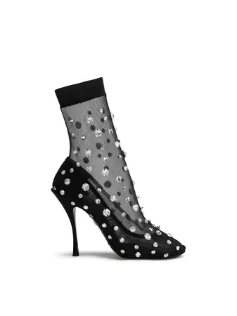 Dolce & Gabbana crystal-embellished Sock Boots - Farfetch