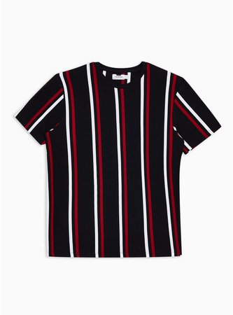 Navy Striped T-Shirt - TOPMAN USA