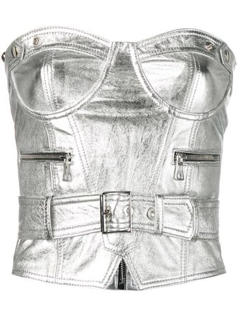 Manokhi bustier structured top - Silver