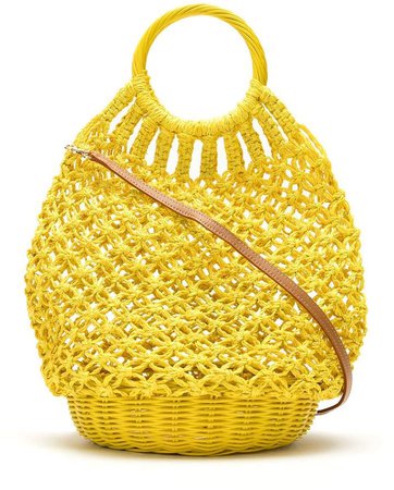 Lara crochet basket bag