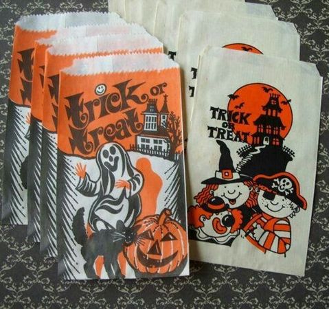 paper Halloween bag