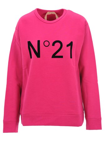 N21 Logo Print Sweatshirt