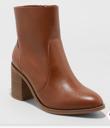 Target brown leather boots