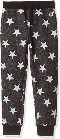 Amazon.com: Kid Nation Kids Unisex Printed Pull On Sweatpants Casual Jogger Pants for Boys or Girls M Black: Clothing