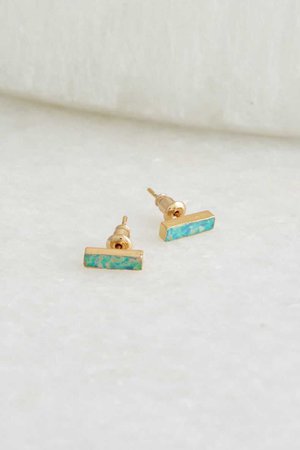 Amour Vert-opal earrings