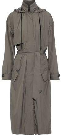 Halsey Belted Shell Trench Coat