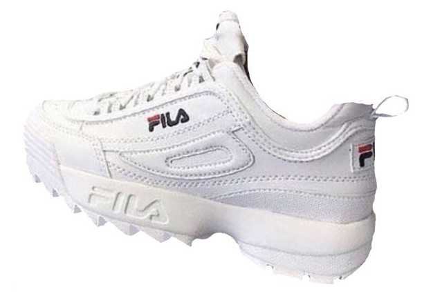 Fila trainers white png