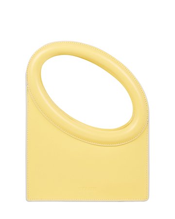 STAUD Limone Cutout Leather Top-Handle Bag | INTERMIX®