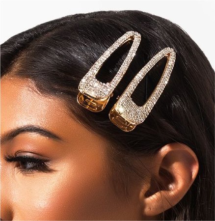 Gold&Silver hair clips