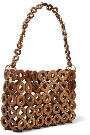 CULT GAIA Jasmin wood shoulder bag