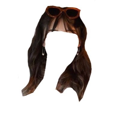 Hair with Sunglasses PNG