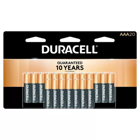 Duracell Coppertop AAA Batteries - 20ct : Target