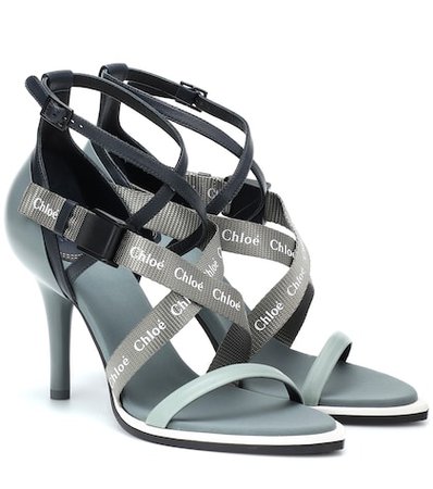 Veronica leather sandals
