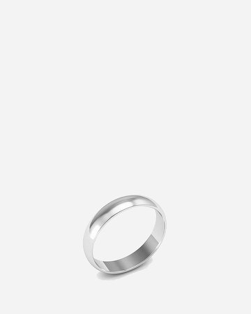 Sterling Forever Classic Band Ring
