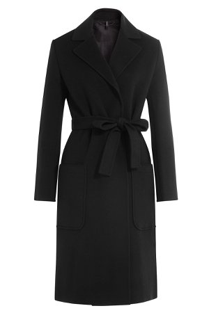 Wool-Cashmere Belted Coat Gr. S