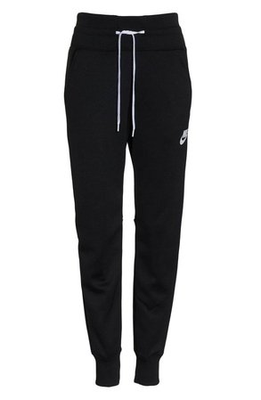 Sportswear Jogger Pants, Alternate, color, BLACK/ HABANERO RED/ WHITE