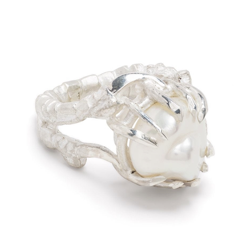 Claire English magpie loot Pearl ring