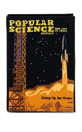 Popular Science Book Clutch By Olympia Le-Tan | Moda Operandi