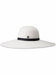 white hat with blue ribbon beach - Google Search