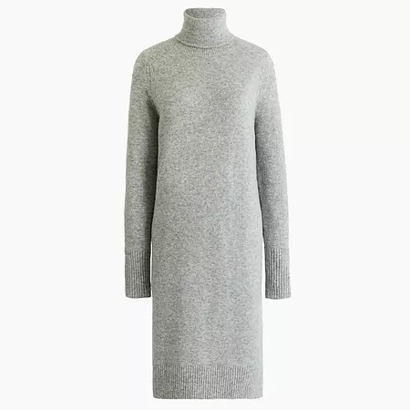 Turtleneck dress in supersoft yarn : Women dresses and jumpsuits | J.Crew