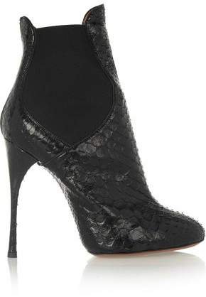 Python Ankle Boots