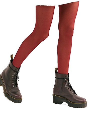 Red Tights Black Boots