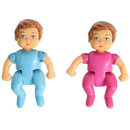 Amazon.com: Sweet Li'l Family Action Figures Set of Baby Twins, Boy and Girl: Toys & Games