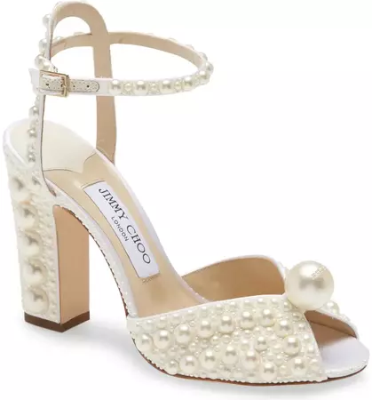 Jimmy Choo Sacaria Embellished Sandal (Women) | Nordstrom
