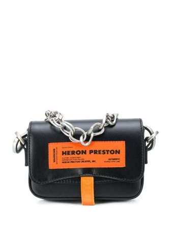 Black Heron Preston mini Canal bag - Farfetch