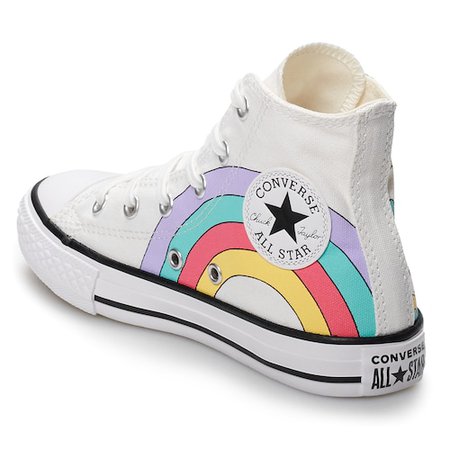 Girls' Converse Chuck Taylor All Star Unicorn Rainbow High Top Shoes | Kohl's