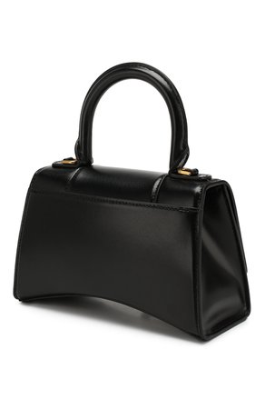 Женская сумка hourglass xs BALENCIAGA черная цвета — купить за 77400 руб. в интернет-магазине ЦУМ, арт. 592833/1JH1M