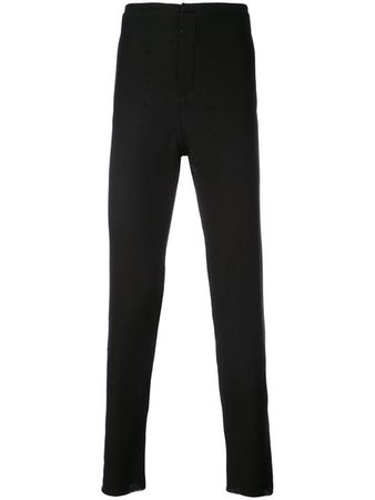 Label Under Construction Textured slim-fit Trousers - Farfetch