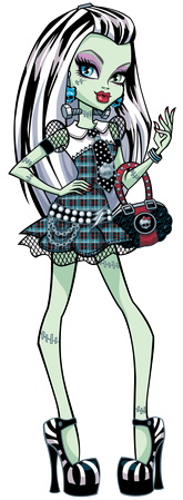 Frankie Stein Monster High Doll Fashion