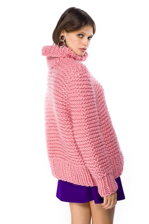 oversized wool sweater