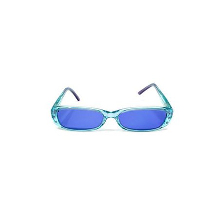 Dior Turquoise And Purple Star Logo Micro Shades – Treasures of NYC