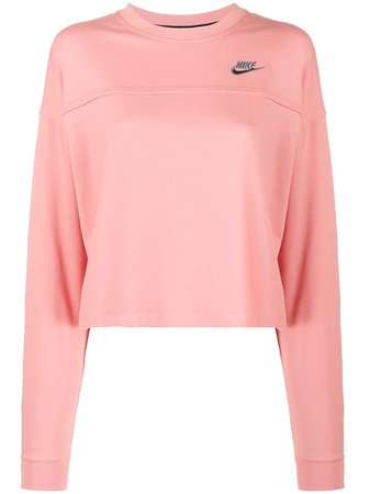 Nike Heritage Embroidered Logo Sweatshirt - Farfetch