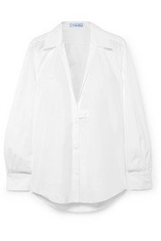 Versace | Embellished printed silk-twill shorts | NET-A-PORTER.COM