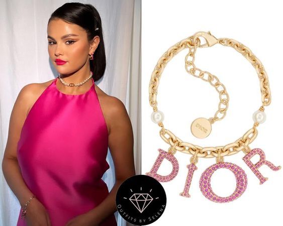 Selena Gomez Closet | Dior Miss Dior Bracelet