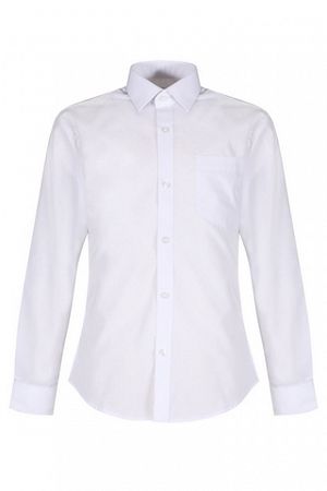 Winterbottom's Boys' Slim Fit Long Sleeve Shirt - White | Boys’ Long Sleeve School Shirts | School Uniform Shop