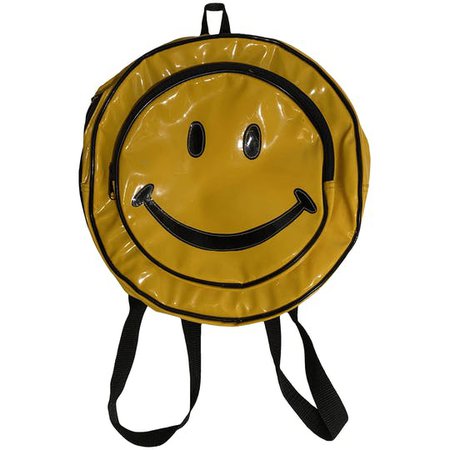 Yellow Happy Face Backpack – Thrilling