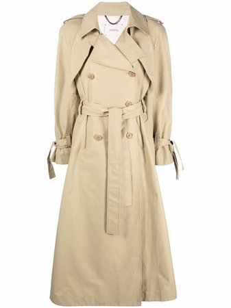 Dorothee Schumacher double-breasted trench coat - FARFETCH