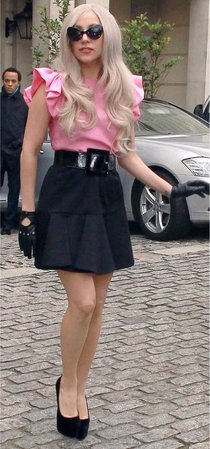 lady gaga outfit inspo girly
