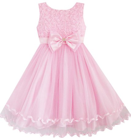 children pink dress - Ecosia