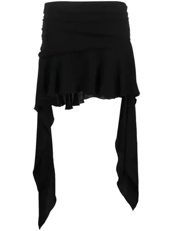 Blumarine asymmetric-design Flared Skirt - Farfetch